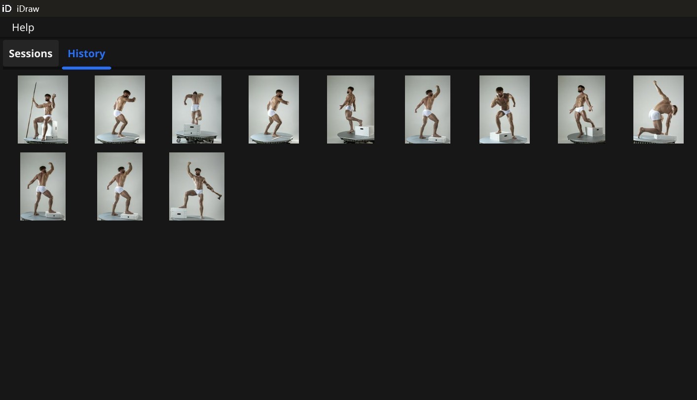 iDraw Practice History